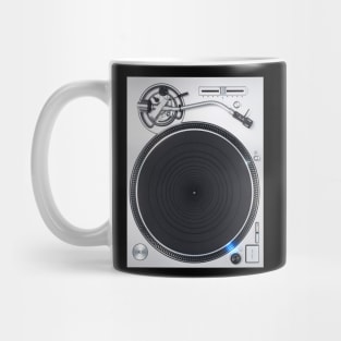 Turntable Silver Mug